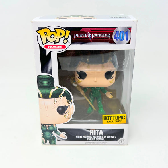 Funko Pop! Vinyl Power Rangers Movies Hot Topic Exclusive Rita Vinyl Figure