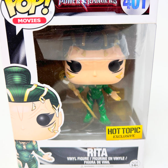 Funko Pop! Vinyl Power Rangers Movies Hot Topic Exclusive Rita Vinyl Figure