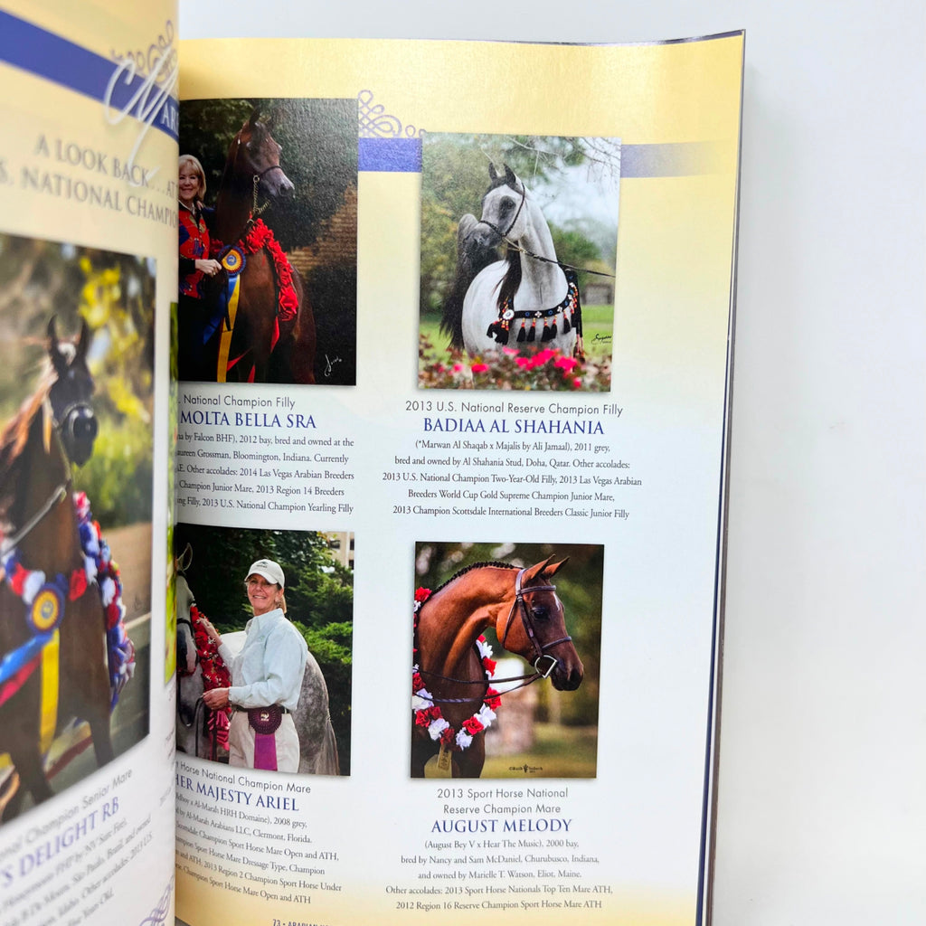 Arabian Horse World September 2014 Vol. 54 No.12 Magazine