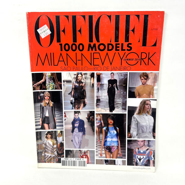 L'Officiel Magazine N.99 1000 Models Milan-New York Summer 2010 Sao Paulo Rio De