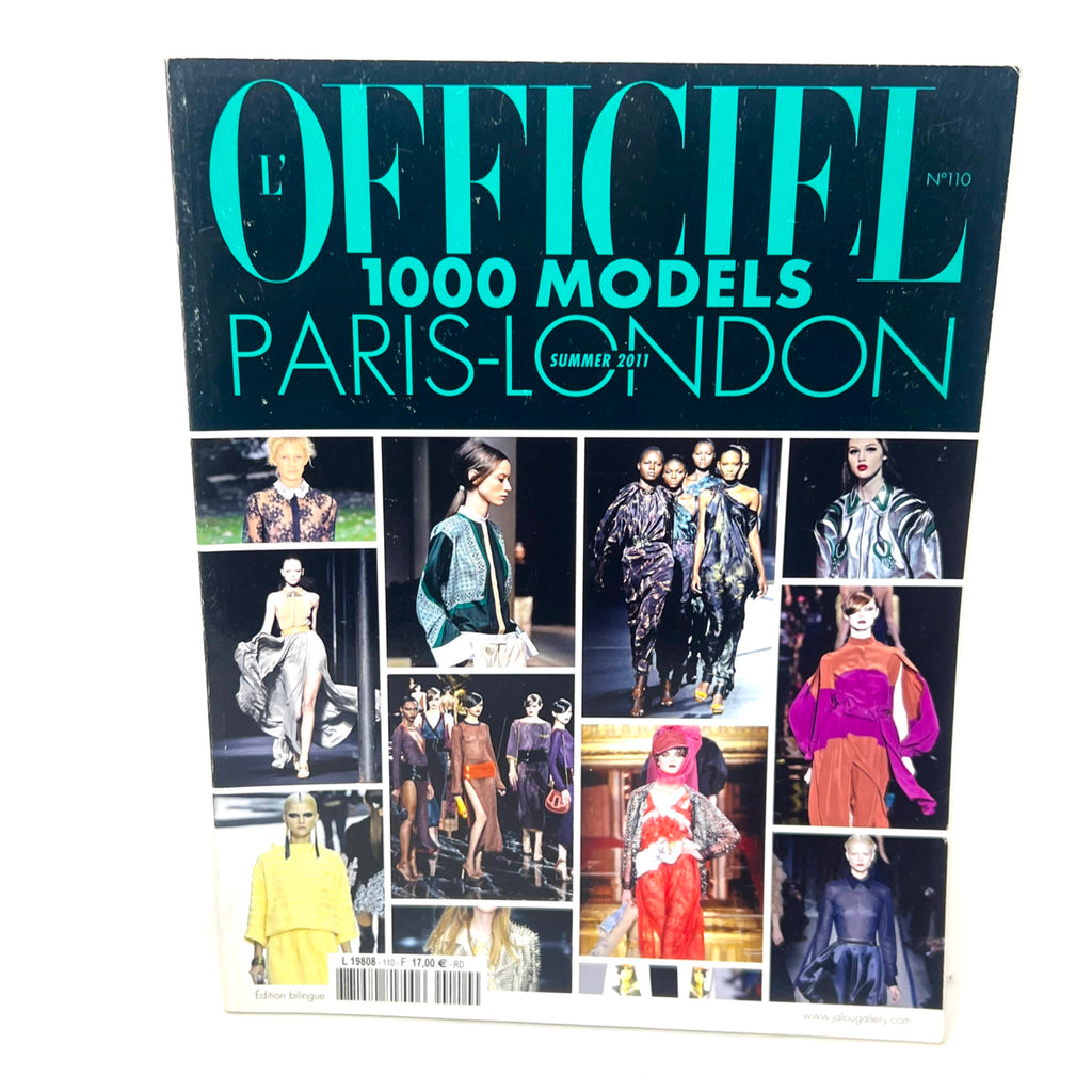 L'Officiel Magazine N.110 1000 Models Paris London Summer 2011