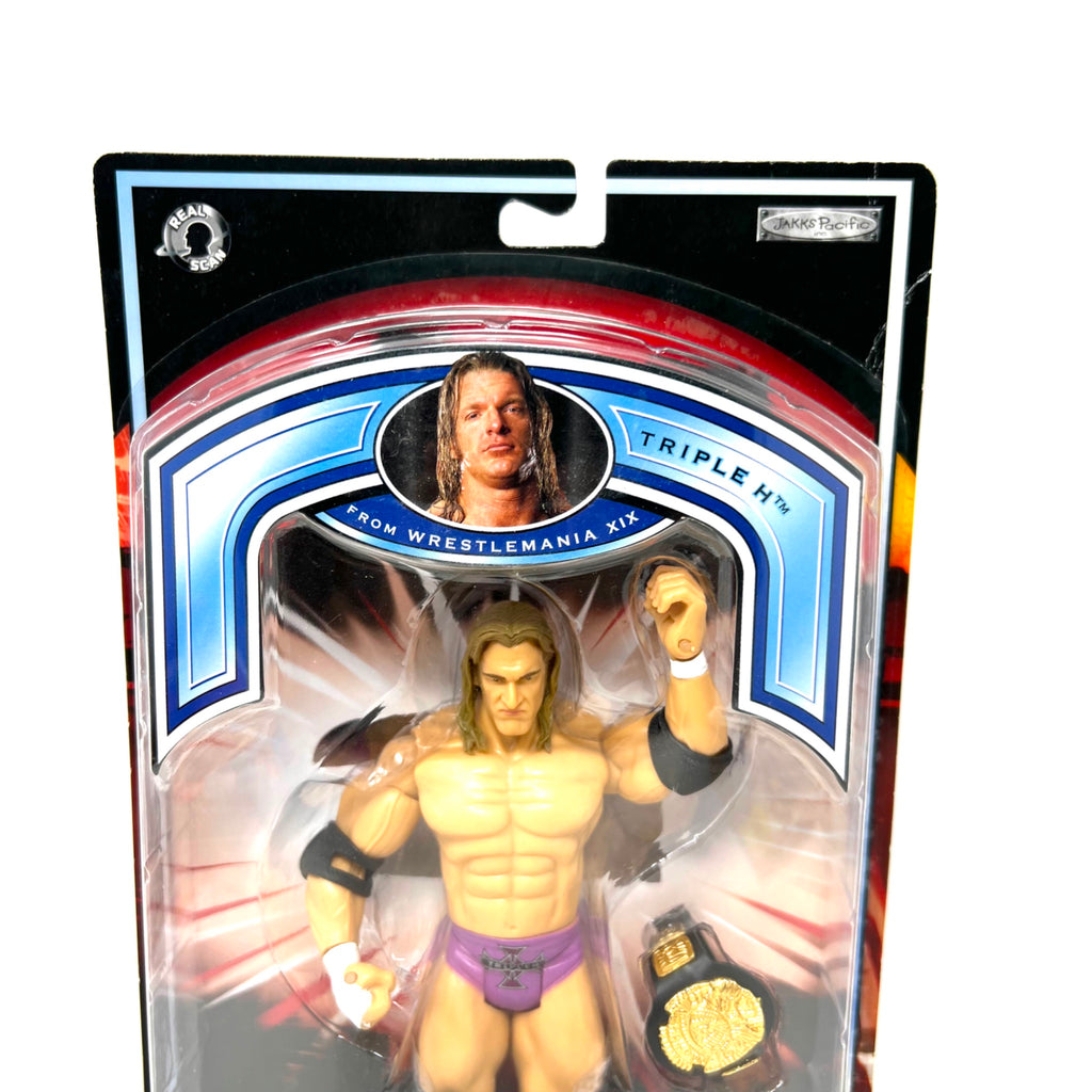 WWF WWE Wrestle Mania 21 Triple H Action Figure