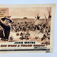 1954 John Wayne She Wore a Yellow Ribbon Collectible Movie Lobby Card (c)