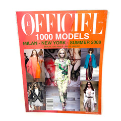 L'Officiel Magazine No.39 1000 Models Milan New York Summer 2008 Berlin