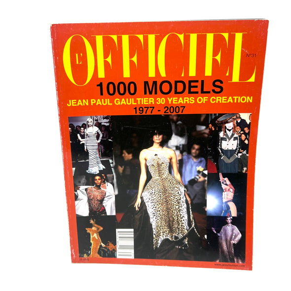 L'Officiel Magazine No.31 1000 Models Jean Paul Gaultier 30 Years of Creation
