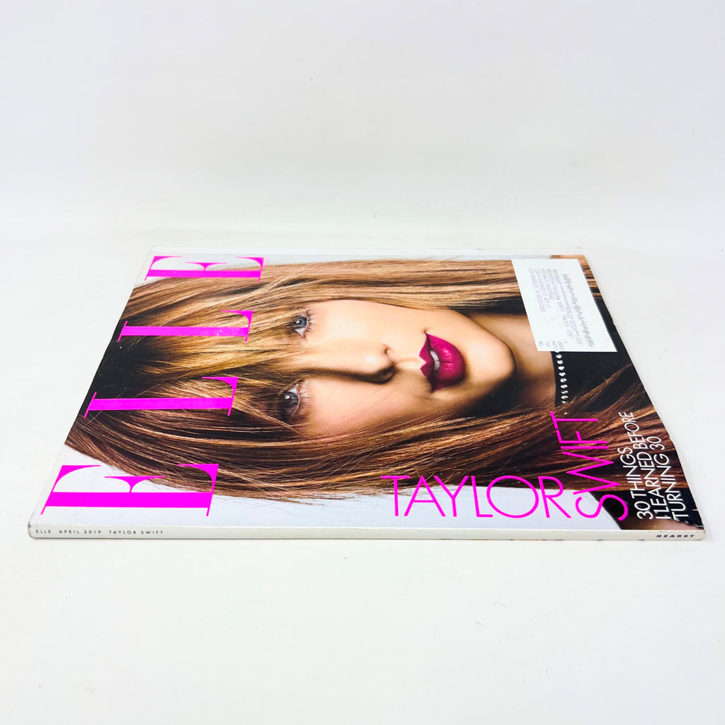 ELLE Magazine TAYLOR SWIFT Cover 30 Things Learned Before Turning 30 April 2019