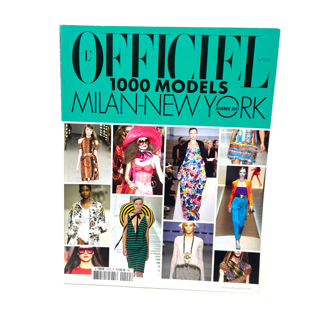 L'Officiel Magazine No.109 1000 Models Milan New York Summer 2011