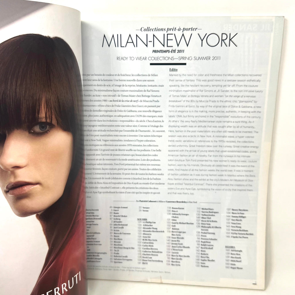 L'Officiel Magazine No.109 1000 Models Milan New York Summer 2011