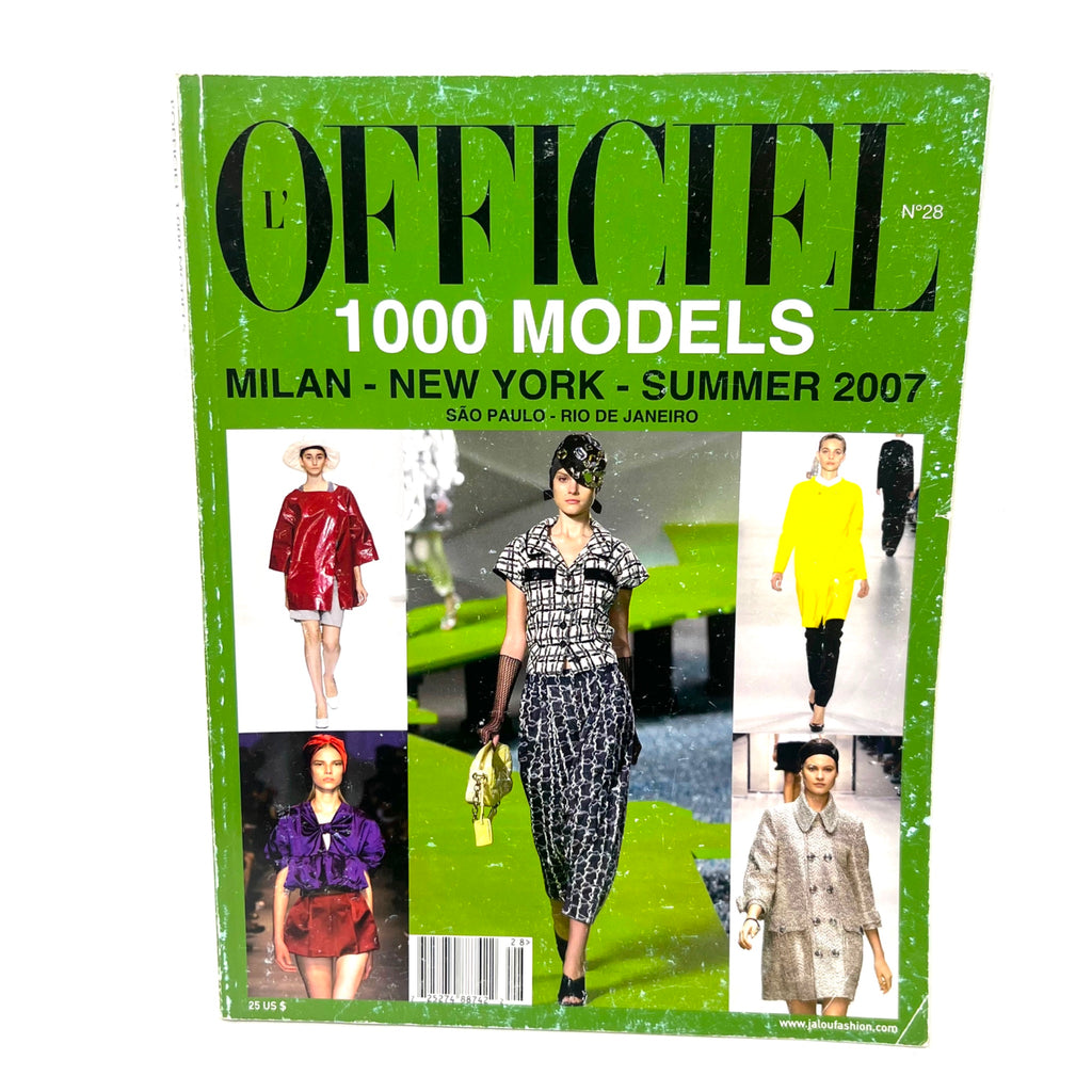 L'Officiel Magazine N.28 1000 Models Milan New York Summer 2007