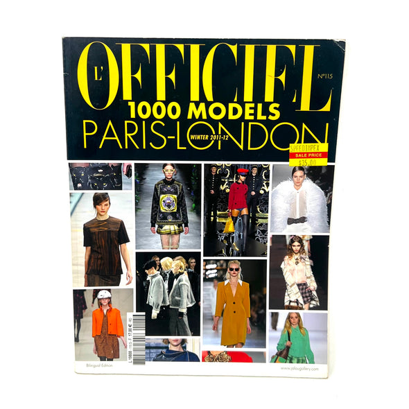 L'Officiel Magazine No.115 1000 Models Pairs London Winter 2011-12