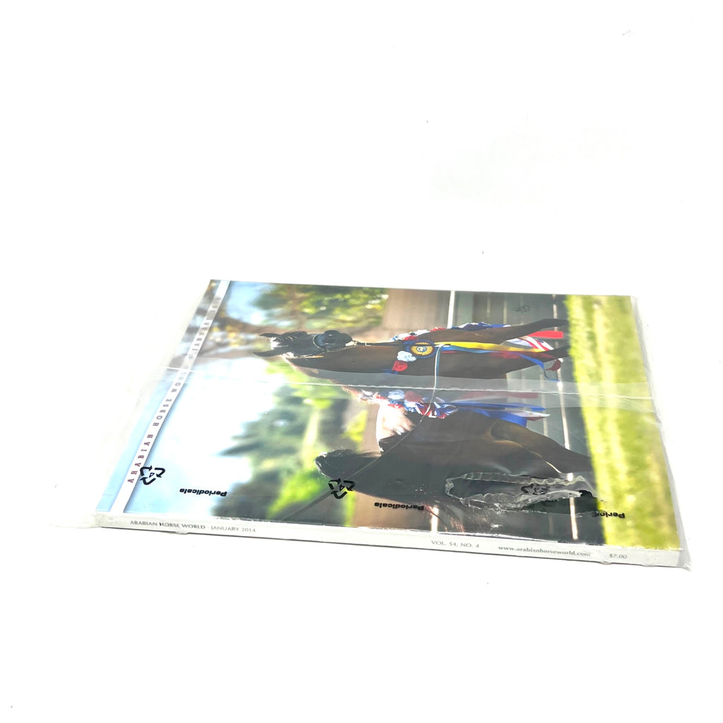 Arabian Horse World January 2014 Vol. 54 No.4 Horse Magaizne