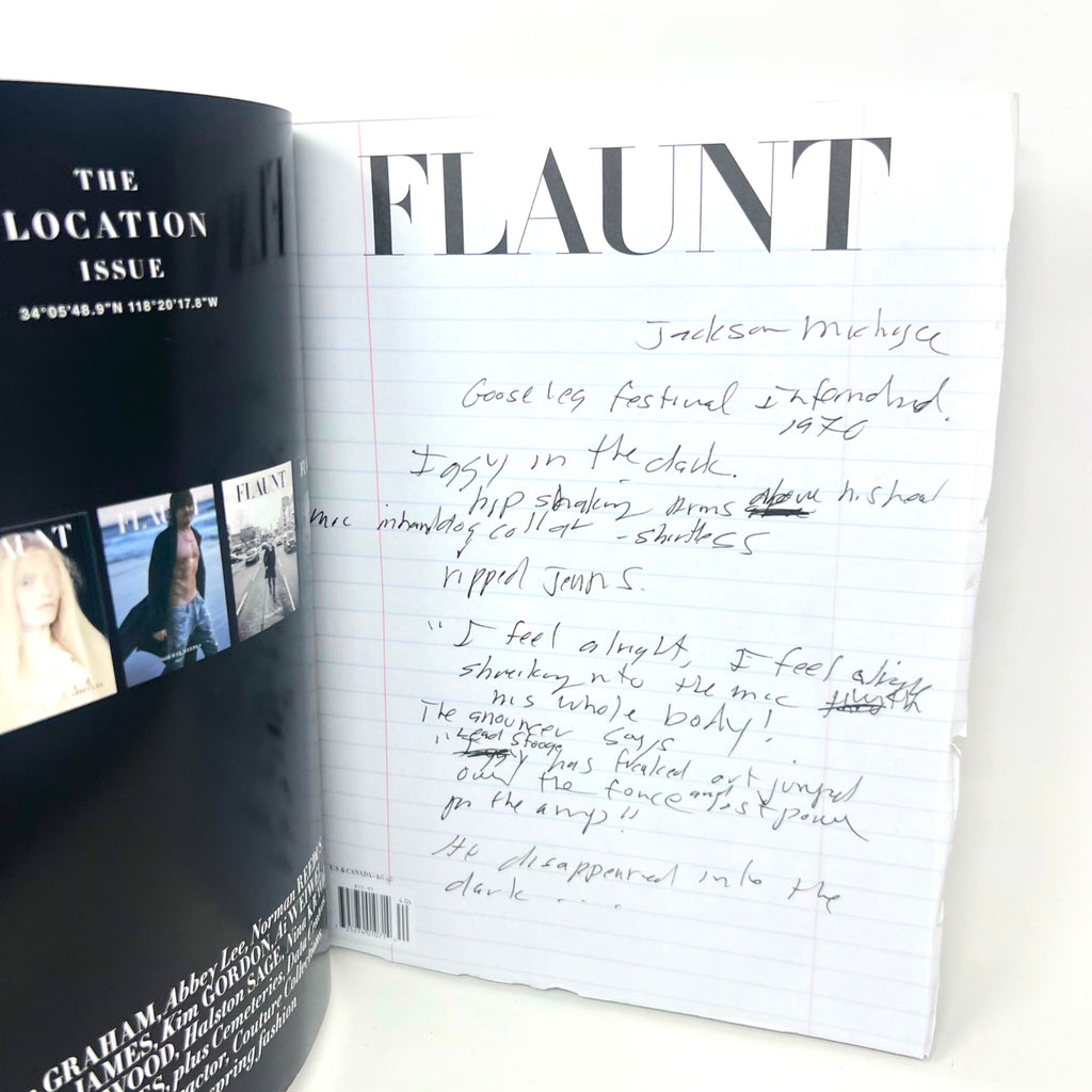 Flaunt Magazine Issue 140 The Location Issue Womaens Spring 2015 Fashion