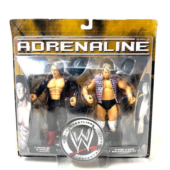 WWE Adrenaline Series 18 Lance Cade & Trevor Murdoch Action Figures