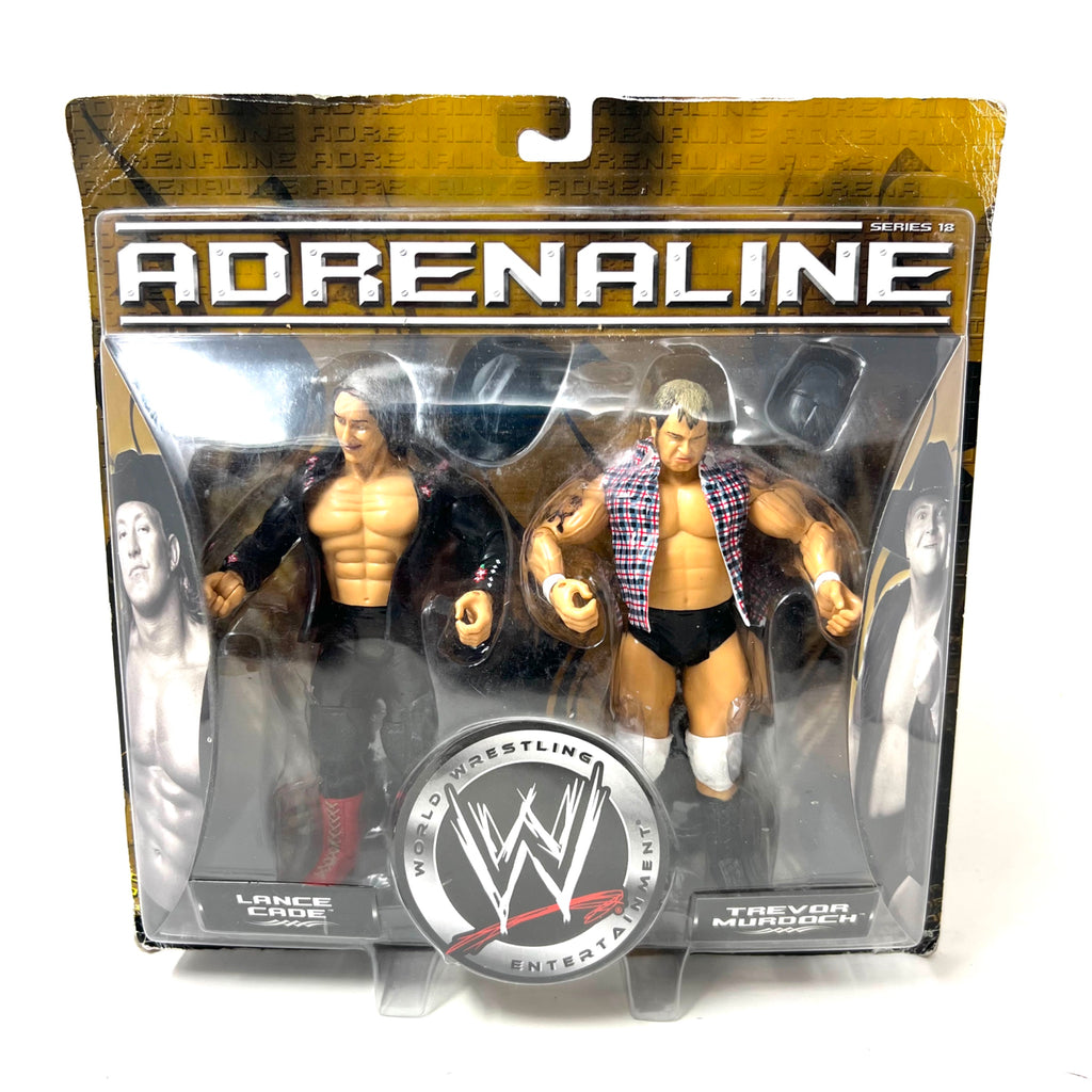 WWE Adrenaline Series 18 Lance Cade & Trevor Murdoch Action Figures