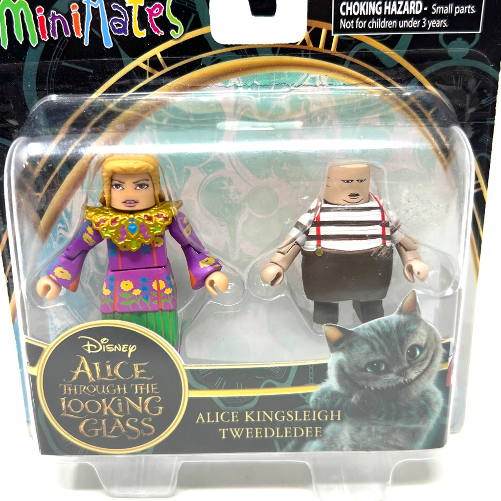 Minimates Alice Through The Looking Glass Alice Kingsleigh Tweedledee Figures