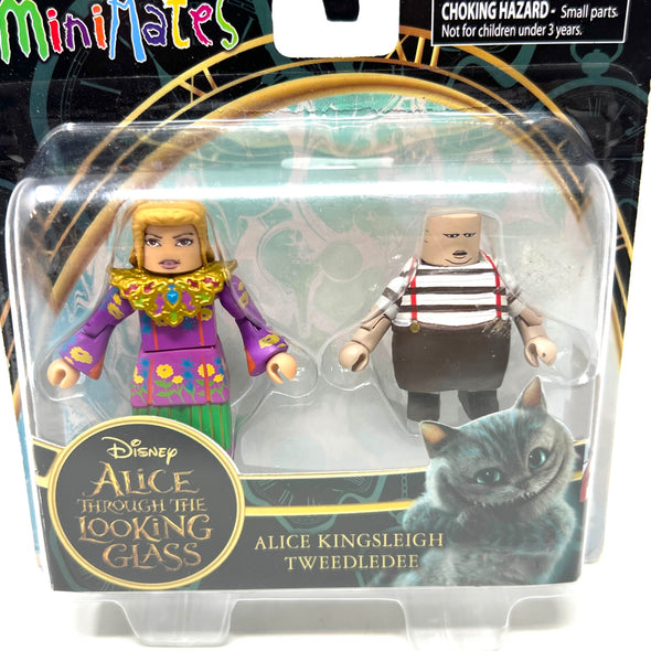 Minimates Alice Through The Looking Glass Alice Kingsleigh Tweedledee Figures