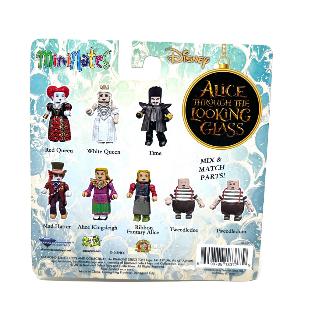 Minimates Alice Through The Looking Glass Alice Kingsleigh Tweedledee Figures
