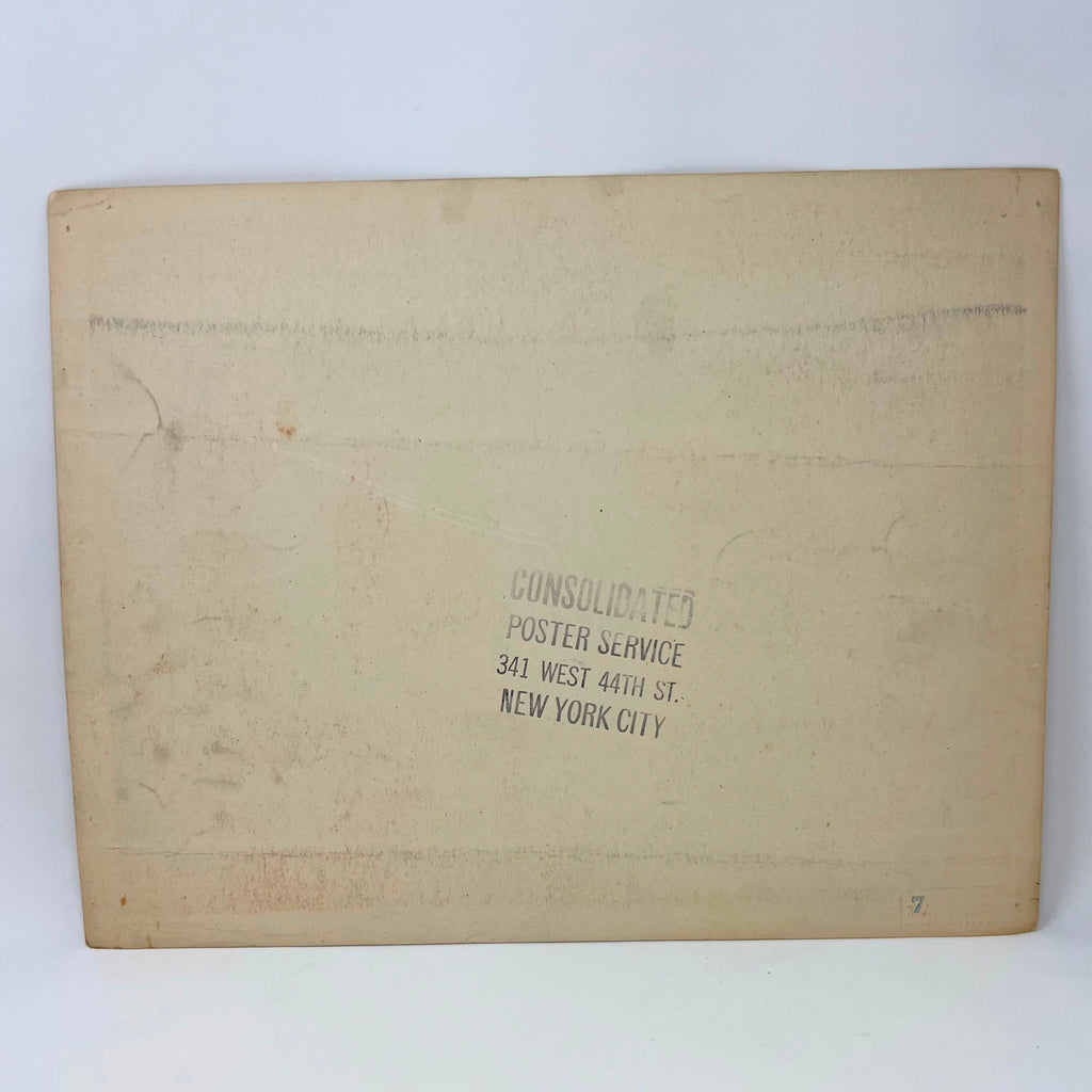 1945 Charlie Chan THe Scarlet Blue Movie Lobby Card Gene Autry