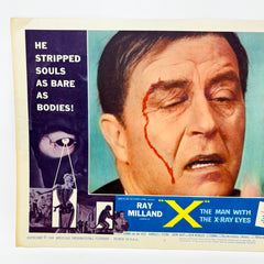 1963 The Man With The X-Ray Eyes Vintage Movie Lobby Card No.2