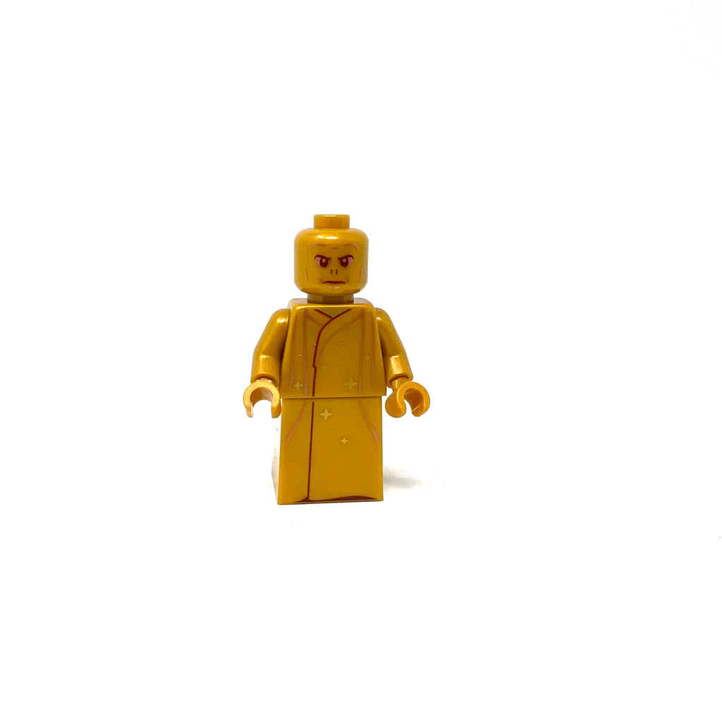 Lego Golden Voldemort Exclusive minifigure marks 20 years of LEGO Harry Potter