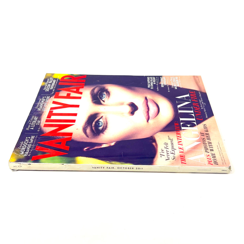 Vanity Fair Magazine October 2011 Angelina Jolie Cover