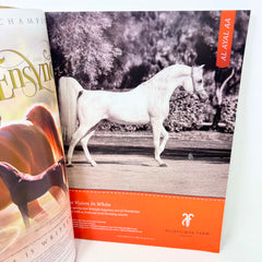 Arabian Horse Times magazine 2016 Issue 1 Vol. 46 No.8 Satin Doll GA Cover