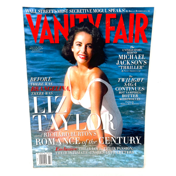 Vanity Fair Magazine July 2010 Liz Taylor