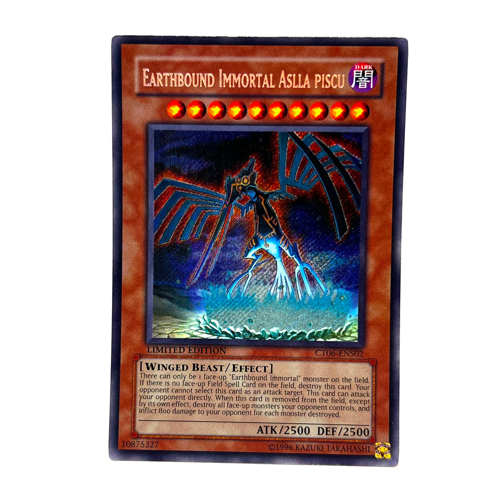 Yugioh Yu-Gi-Oh Limited Edition Earthbound Immortal Aslla Piscu CT-06- i3collectibles Yugioh Yu-Gi-Oh Limited Edition Earthbound Immortal Aslla Piscu CT-06- i3collectibles