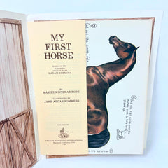 1991 My First Horse written by Marilyn Schwab