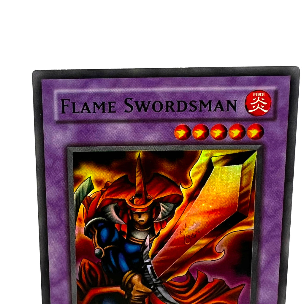 Yugioh Yu-Gi-Oh Trading Card Game Flame Swordsman LOB-003 Loose Card i3collectibles Yugioh Yu-Gi-Oh Trading Card Game Flame Swordsman LOB-003 Loose Card i3collectibles