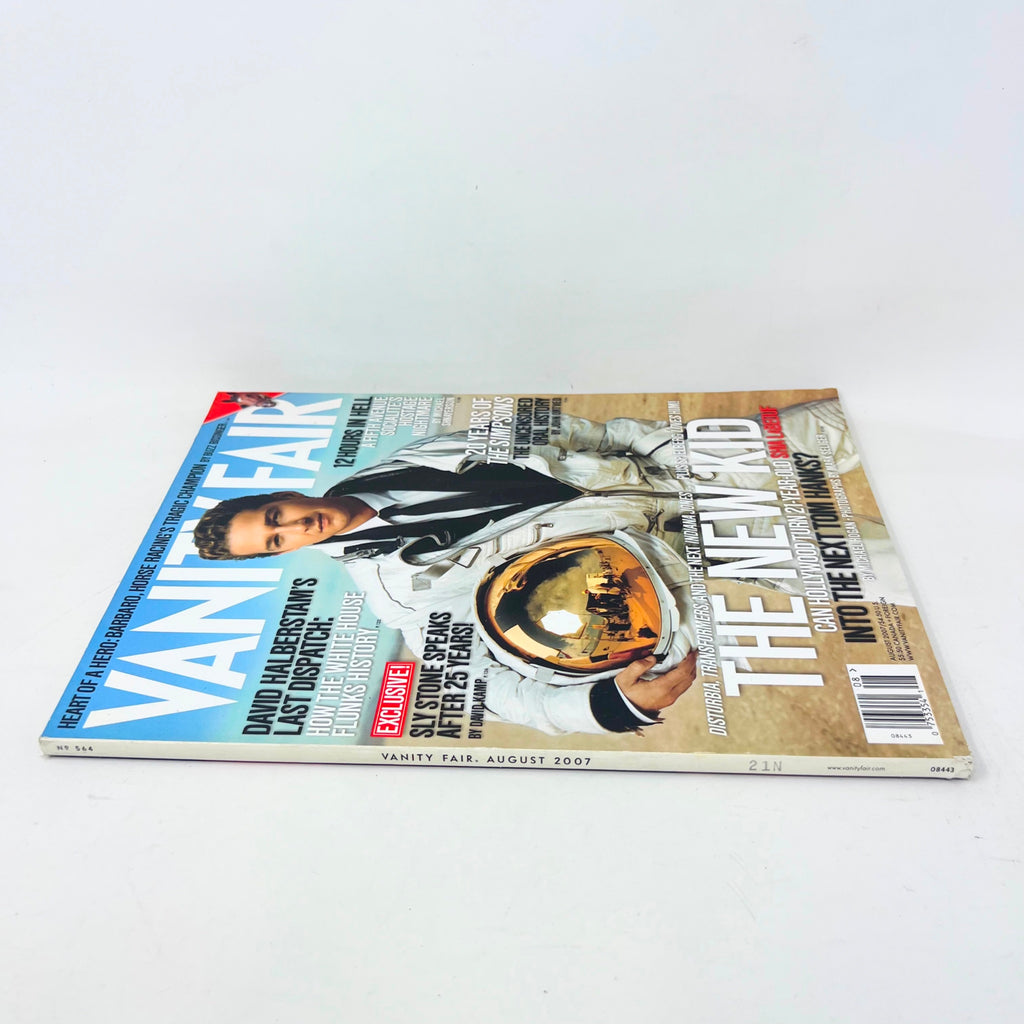 Vanity Fair Magazine August 2007 - David Halberstam, Shia Labeof