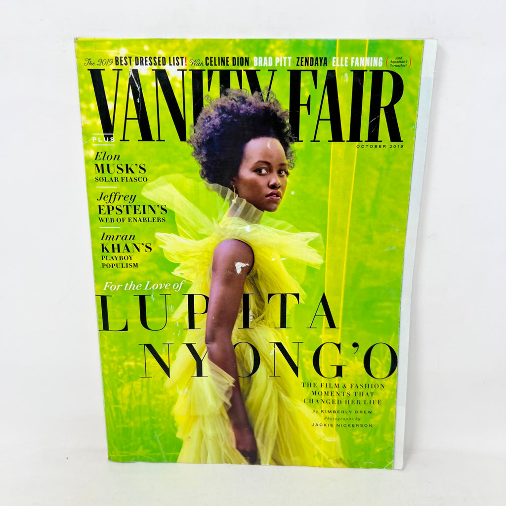 Vanity Fair Magazine October 2009 Lupita Nyong'o Jeffrey Epstein