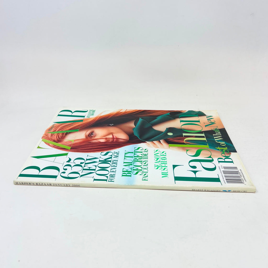Harper's Bazaar January 2006 Julianne Moore Cover