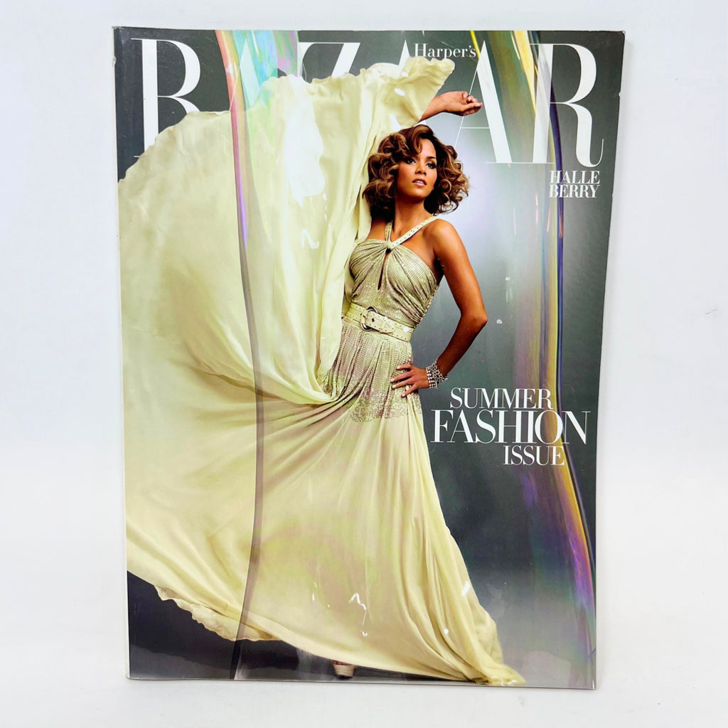 Harpers Bazaar Fashion Magazine May 2009 Halle Berry Cover