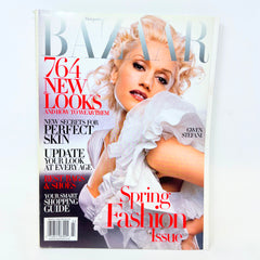 Harper's Bazaar March 2005 Hearts Magazine Gwen Stefani Cover
