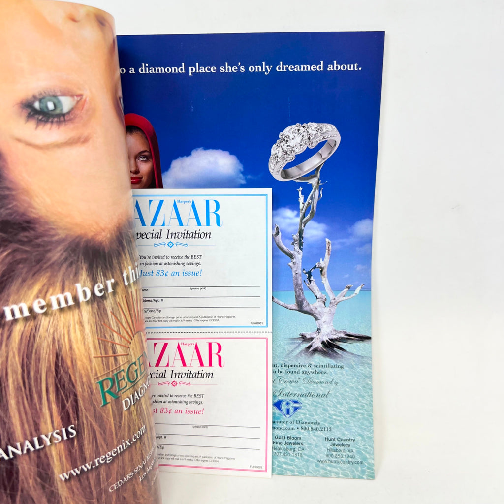 Harper's Bazaar Hearts Magazine June 2004 Beyonce Cover