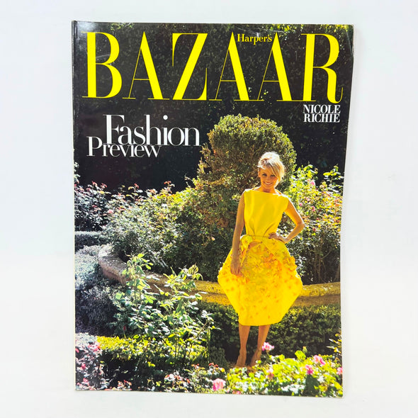 Harper's Bazaar June 2008 Nicole Richie Fashion Preview
