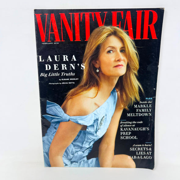 Vanity Fair magazine Febaruary 2019 Laura Dern's Cover