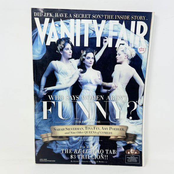 Vanity Fair Magazine April 2008 572 Sarah Silverman Tina Fey Amy Poehler Cover