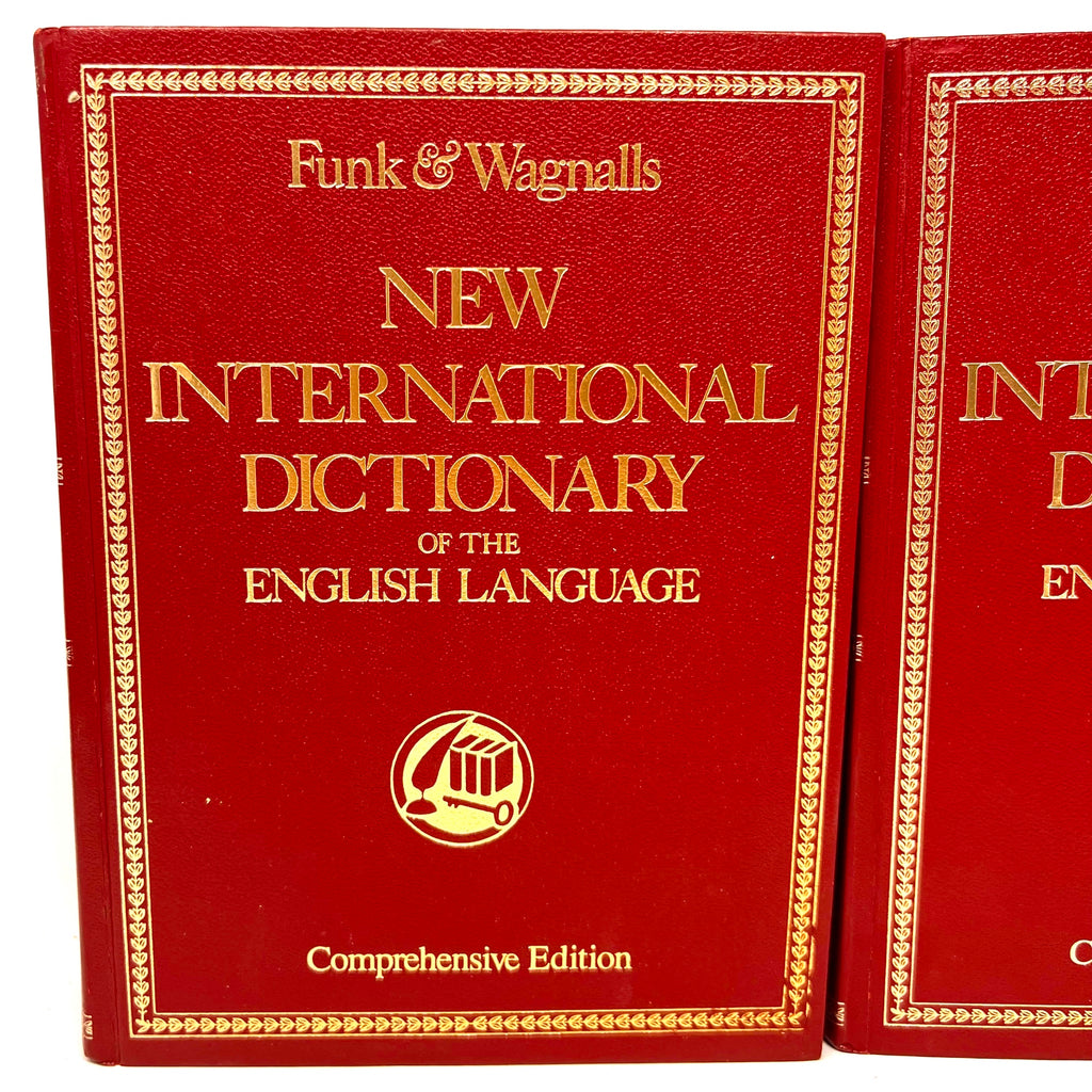 New International Dictionary Of The English Language Funk & Wagnalls A-Z