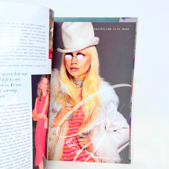 Harper's Bazaar October 2002 Whats Chic Now Michelle Pfeiffer Cover