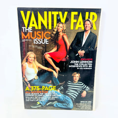 Vanity Fair November 2001 Music Issue November 2001