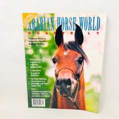 Arabian Horse World Quarterly Vol. 4 No.4 Fall 2001 Old Dominion Ride Sandybrook