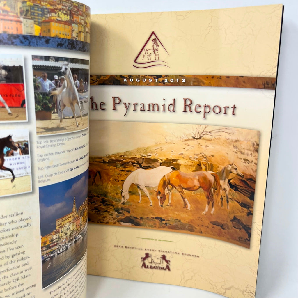 Arabian Horse World August 2012 Vol. 52, No.11 Horse Magazine