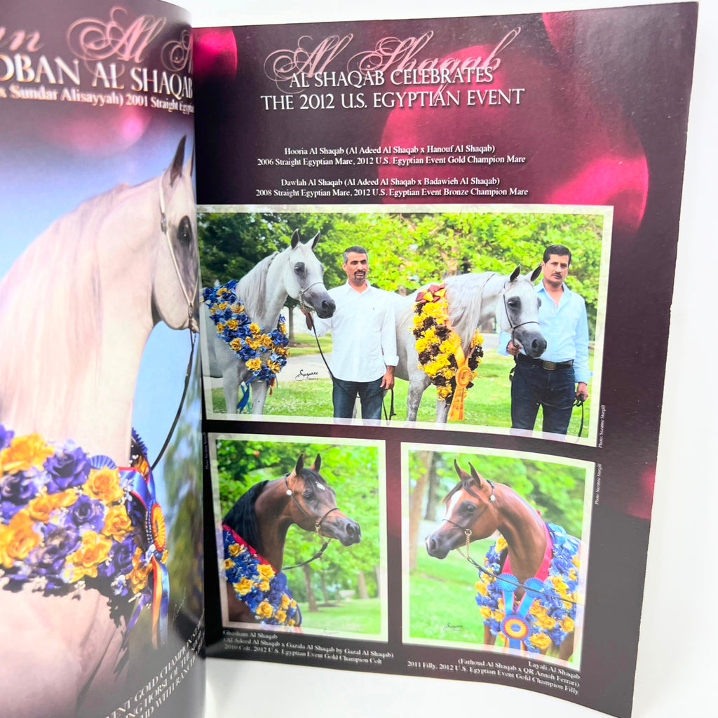 Arabian Horse World August 2012 Vol. 52, No.11 Horse Magazine