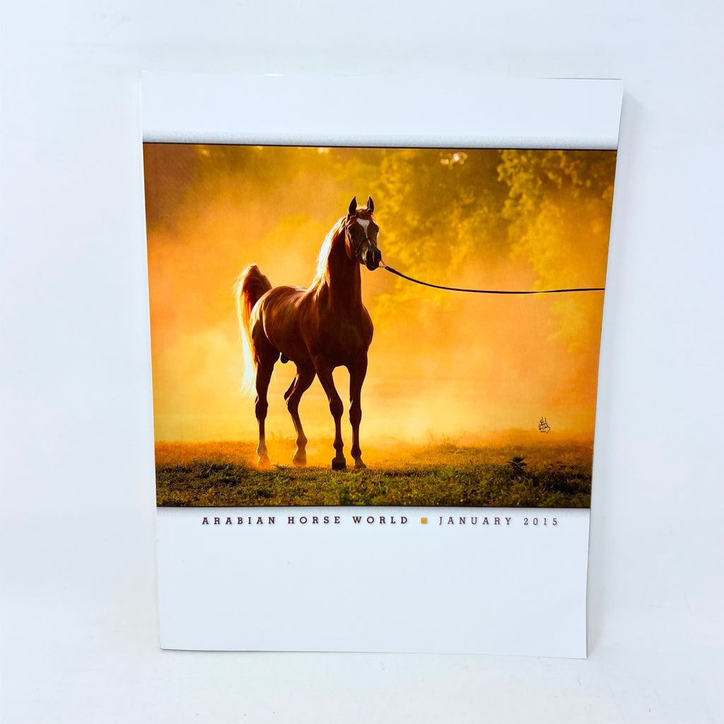 Arabian Horse World January 2015 Vol.55 No.4  Horse Magazine