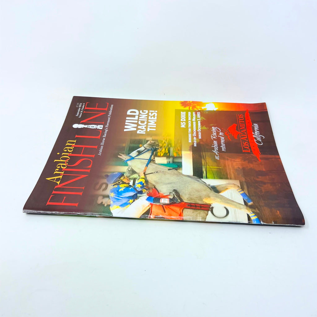 Arabian Finishline September 2014 Vol.26 N0.8 Arabina Horse Racing foremost Publ