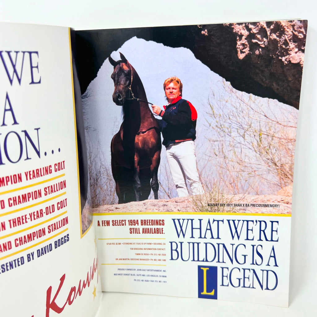 Arabian Horse World April 1994 Vol.34 No.7 Horse Magazine