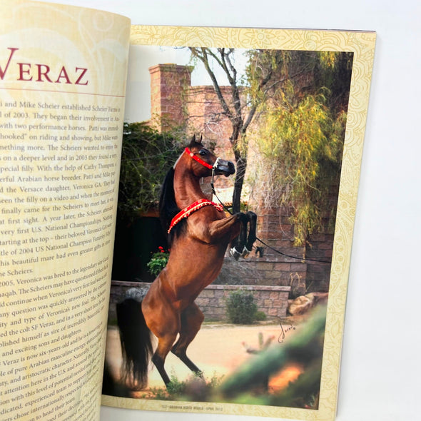 Arabian Horse World April 2012 Vol. 52 No.7 Horse Magazine