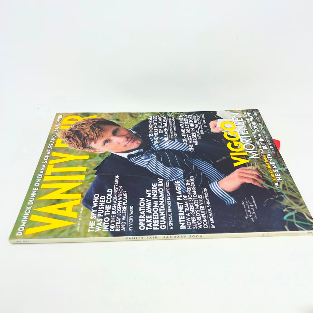 Vanity Fair Magazine No.521 January 2004 Viggo Mortensen Cover